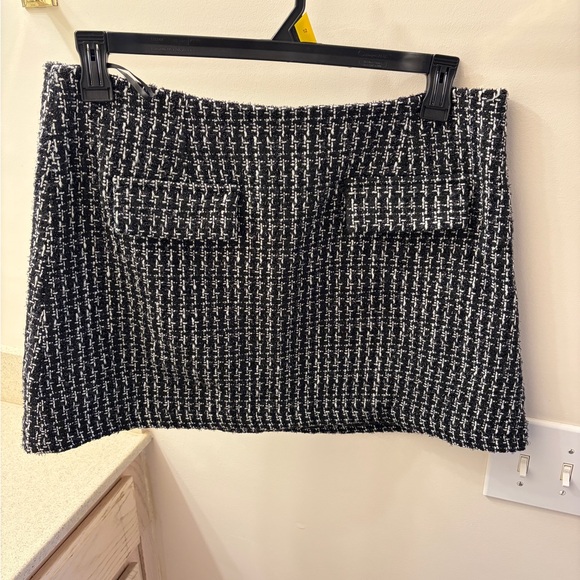 Fashion Nova Chic Black and White Mini Skirt and top set - Picture 7 of 16